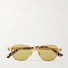 Square-Frame Gold-Tone Sunglasses Square-Frame Gold-Tone Sunglasses
