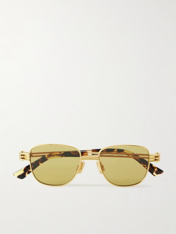 Square-Frame Gold-Tone Sunglasses Square-Frame Gold-Tone Sunglasses