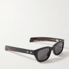 Ribbon Square-Frame Acetate Sunglasses - FR Ribbon Square-Frame Acetate Sunglasses - FR