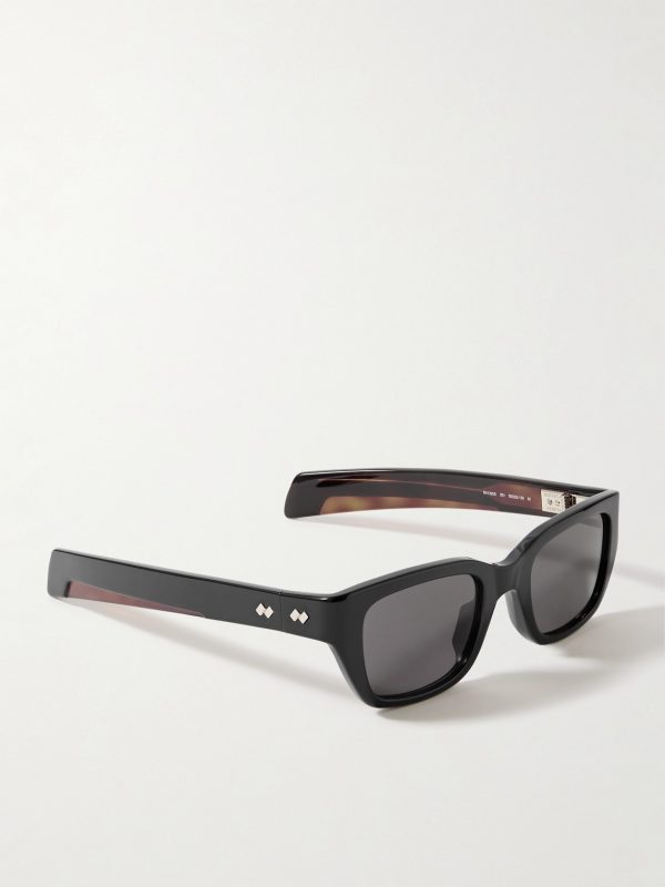 Ribbon Square-Frame Acetate Sunglasses - FR Ribbon Square-Frame Acetate Sunglasses - FR
