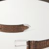 3cm Croc-Effect Leather Belt - E1 3cm Croc-Effect Leather Belt - E1
