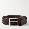 3.5cm Woven Leather Belt 3.5cm Woven Leather Belt