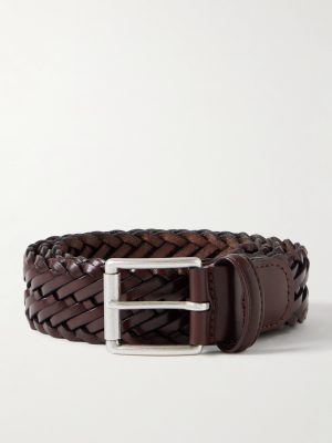 3.5cm Woven Leather Belt 3.5cm Woven Leather Belt