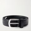 3cm Croc-Effect Leather Belt 3cm Croc-Effect Leather Belt