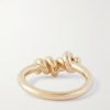Entangled Knot 14-Karat Gold Ring - BK Entangled Knot 14-Karat Gold Ring - BK