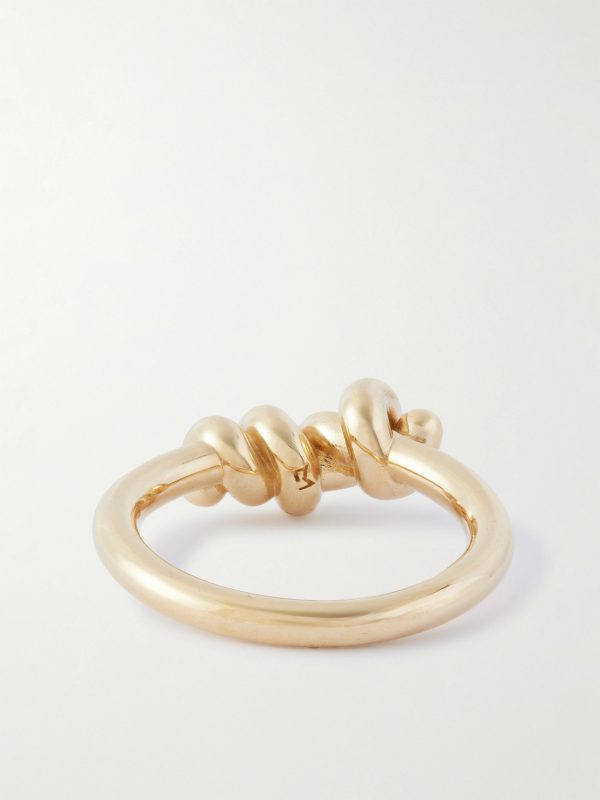 Entangled Knot 14-Karat Gold Ring - BK Entangled Knot 14-Karat Gold Ring - BK