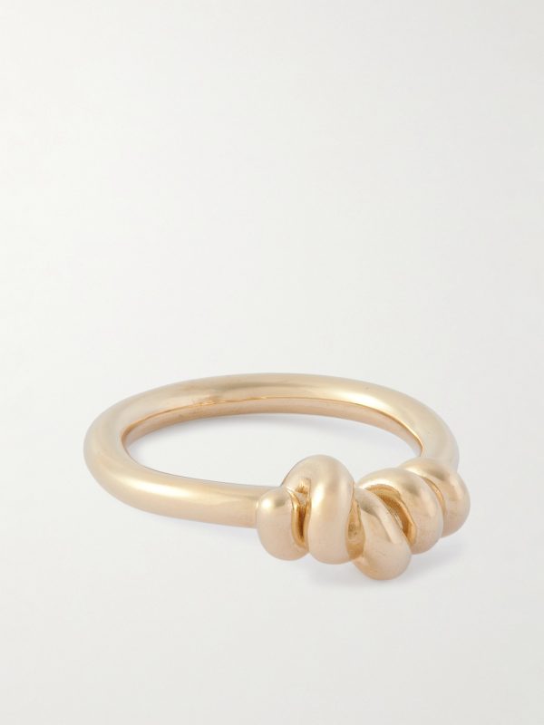 Entangled Knot 14-Karat Gold Ring Entangled Knot 14-Karat Gold Ring