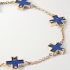 14-Karat Gold Lapis Lazuli Bracelet - CU 14-Karat Gold Lapis Lazuli Bracelet - CU
