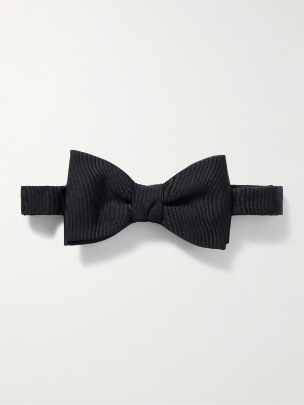Silk Bow-Tie and Pocket Square Set - E1
