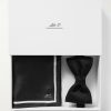 Silk Bow-Tie and Pocket Square Set
