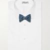 Pre-Tied Cotton-Velvet Bow Tie - OU