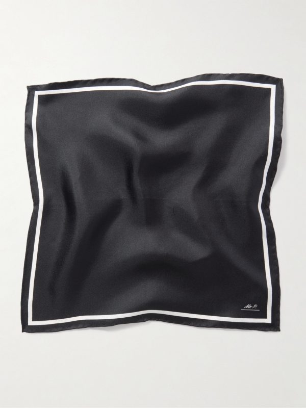 Silk-Satin Pocket Square - FR Silk-Satin Pocket Square - FR