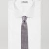 Set of Three 7cm Knitted Silk Ties - OU Set of Three 7cm Knitted Silk Ties - OU