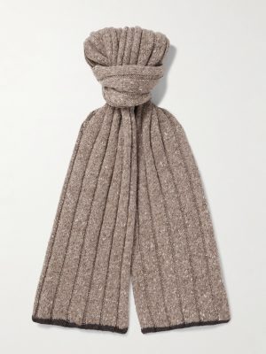 Ribbed Cashmere Scarf Ribbed Cashmere Scarf