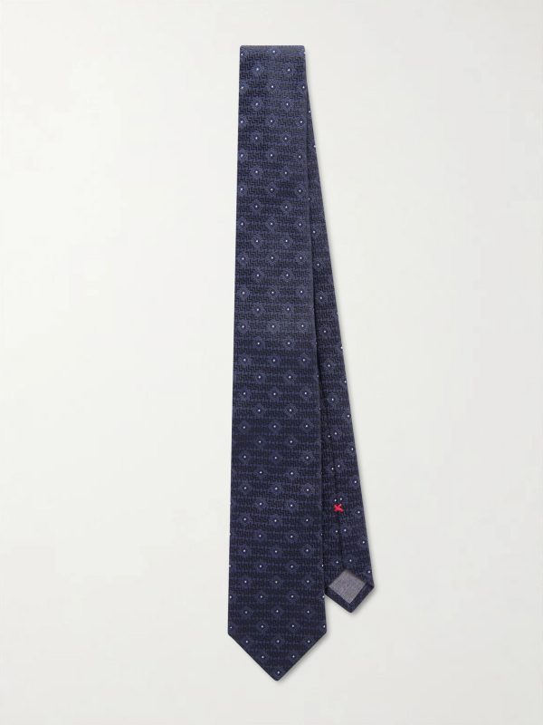 8cm Silk-Jacquard Tie