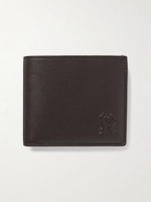 Logo-Debossed Leather Wallet