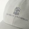 Logo-Embroidered Leather-Trimmed Cotton-Twill Baseball Cap - CU Logo-Embroidered Leather-Trimmed Cotton-Twill Baseball Cap - CU