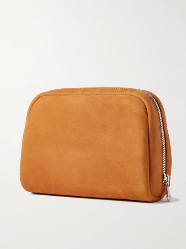 Suede Wash Bag - BK