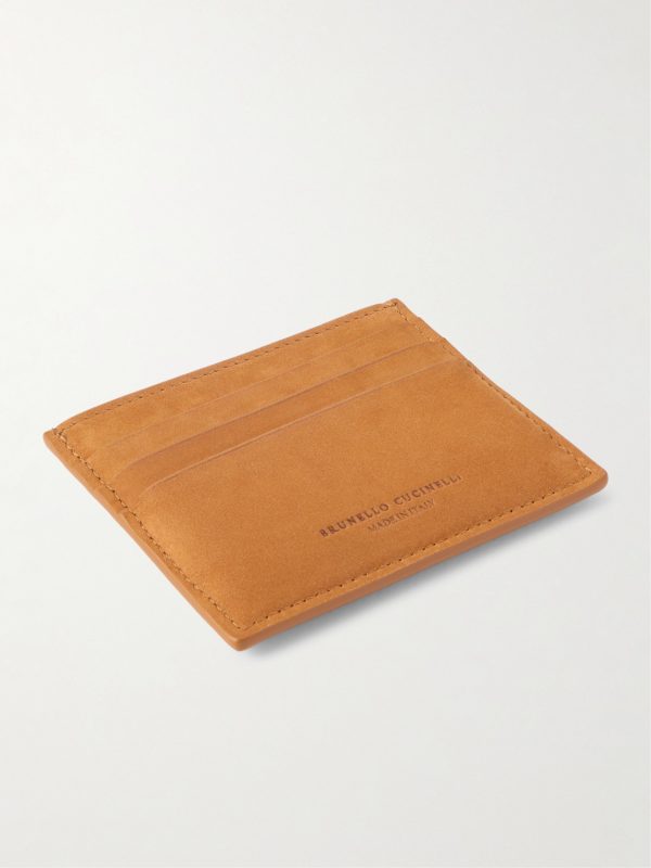 Logo-Debossed Leather Cardholder - BK Logo-Debossed Leather Cardholder - BK