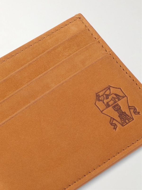 Logo-Debossed Leather Cardholder - CU Logo-Debossed Leather Cardholder - CU