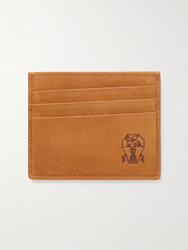 Logo-Debossed Leather Cardholder Logo-Debossed Leather Cardholder