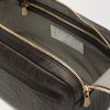 Textured-Leather Wash Bag - E1 Textured-Leather Wash Bag - E1