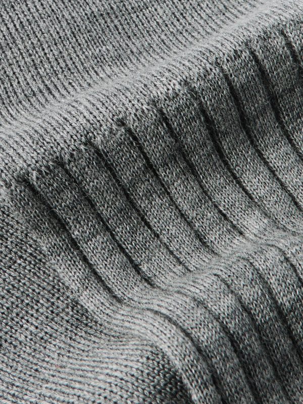 Ribbed Wool and Cashmere-Blend Socks - CU