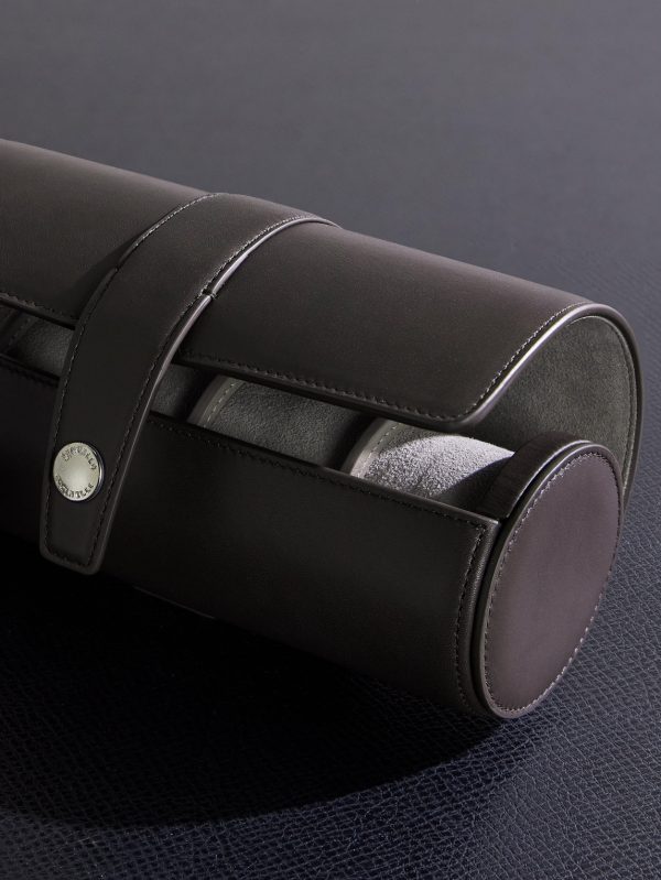 Leather Watch Roll - CU Leather Watch Roll - CU