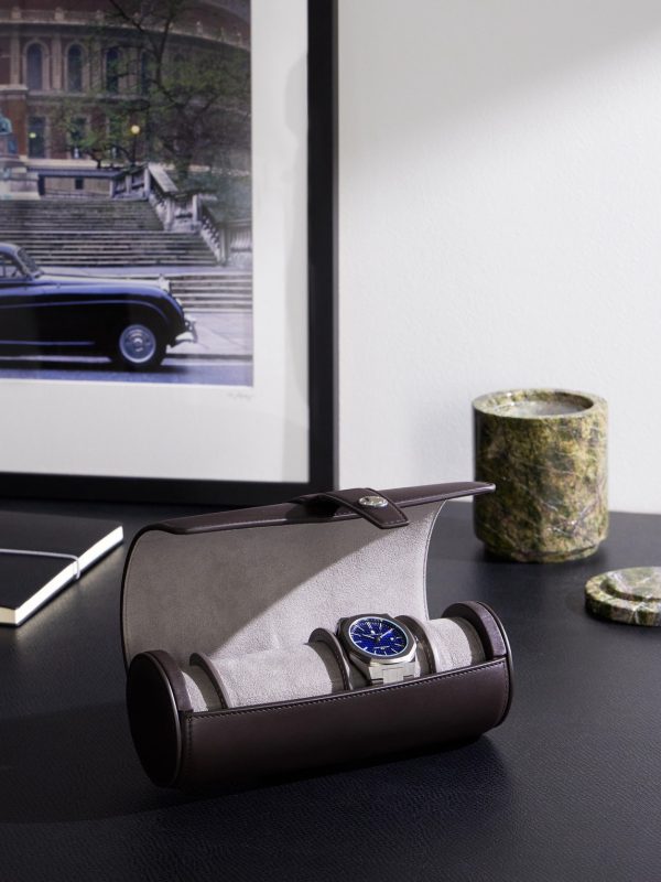 Leather Watch Roll - OU Leather Watch Roll - OU