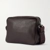 Pebble XS Full-Grain Leather Messenger Bag - BK Pebble XS Full-Grain Leather Messenger Bag - BK