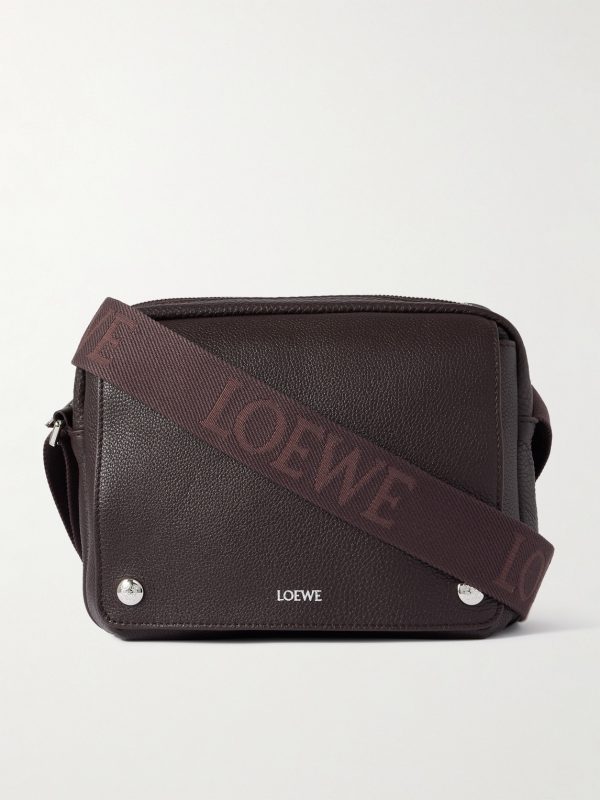 Pebble XS Full-Grain Leather Messenger Bag Pebble XS Full-Grain Leather Messenger Bag