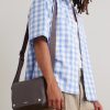 Pebble XS Full-Grain Leather Messenger Bag - OU Pebble XS Full-Grain Leather Messenger Bag - OU