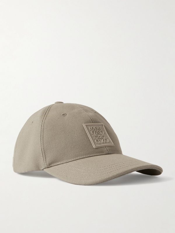 Logo-Appliquéd Cotton-Canvas Baseball Cap Logo-Appliquéd Cotton-Canvas Baseball Cap