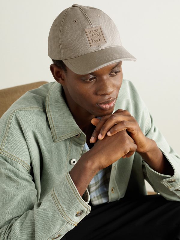 Logo-Appliquéd Cotton-Canvas Baseball Cap - OU Logo-Appliquéd Cotton-Canvas Baseball Cap - OU