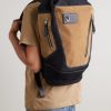 Flex Logo-Embossed Suede and Canvas Backpack - OU Flex Logo-Embossed Suede and Canvas Backpack - OU