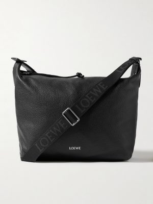 Cubi Full-Grain Leather Messenger Bag