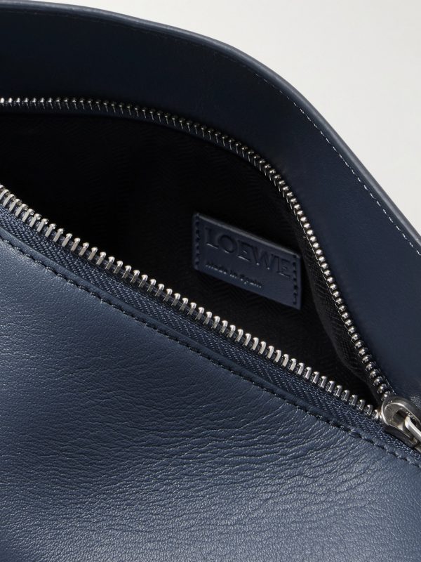 Puzzle Edge Small Leather Belt Bag - E1