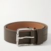 4cm Roller Curve Full-Grain Leather Belt 4cm Roller Curve Full-Grain Leather Belt