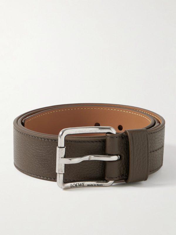 4cm Roller Curve Full-Grain Leather Belt 4cm Roller Curve Full-Grain Leather Belt