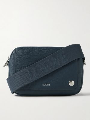 Pebble Full-Grain Leather Messenger Bag Pebble Full-Grain Leather Messenger Bag