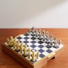 Fowler Leather Chess Set Fowler Leather Chess Set