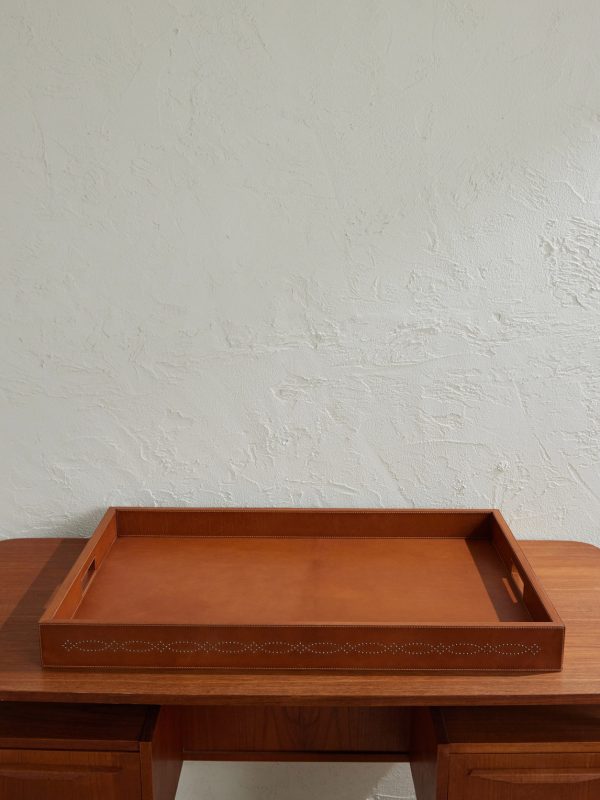 Bromley Studded Leather Tray Bromley Studded Leather Tray