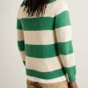 + HIM Striped Wool Sweater - BK