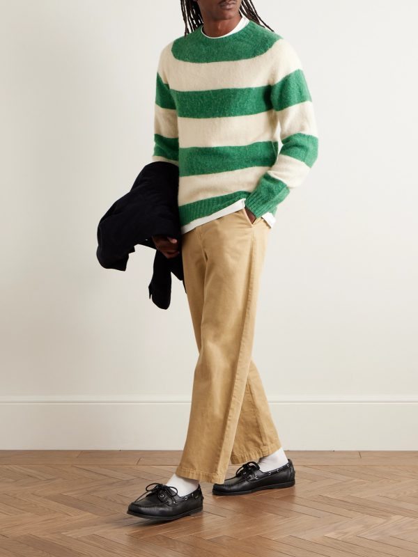 + HIM Striped Wool Sweater - OU