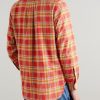 + HIM Checked Cotton-Flannel Shirt - BK + HIM Checked Cotton-Flannel Shirt - BK