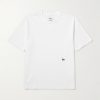+ HIM Hiking Logo-Embroidered Cotton-Jersey T-Shirt + HIM Hiking Logo-Embroidered Cotton-Jersey T-Shirt