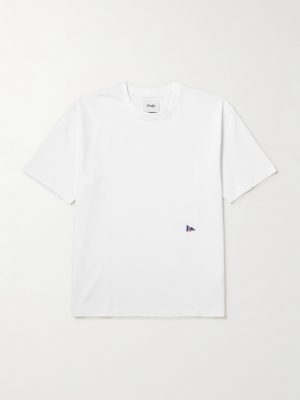 + HIM Hiking Logo-Embroidered Cotton-Jersey T-Shirt