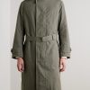 + HIM Rider's Belted Corduroy-Trimmed Cotton-Ripstop Coat - FR + HIM Rider's Belted Corduroy-Trimmed Cotton-Ripstop Coat - FR