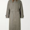 + HIM Rider's Belted Corduroy-Trimmed Cotton-Ripstop Coat + HIM Rider's Belted Corduroy-Trimmed Cotton-Ripstop Coat