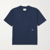 + HIM Hiking Logo-Embroidered Cotton-Jersey T-Shirt + HIM Hiking Logo-Embroidered Cotton-Jersey T-Shirt